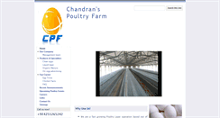Desktop Screenshot of chandranspoultry.com